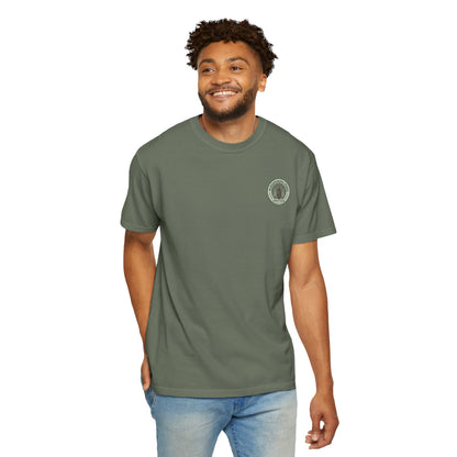 Golf "Whispering Pines" Course | Comfort Colors® | Golf Course Map Graphic Tee