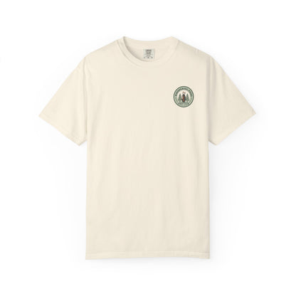 Golf "Whispering Pines" Course | Comfort Colors® | Golf Course Map Graphic Tee
