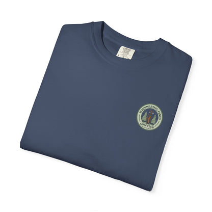 Golf "Whispering Pines" Course | Comfort Colors® | Golf Course Map Graphic Tee